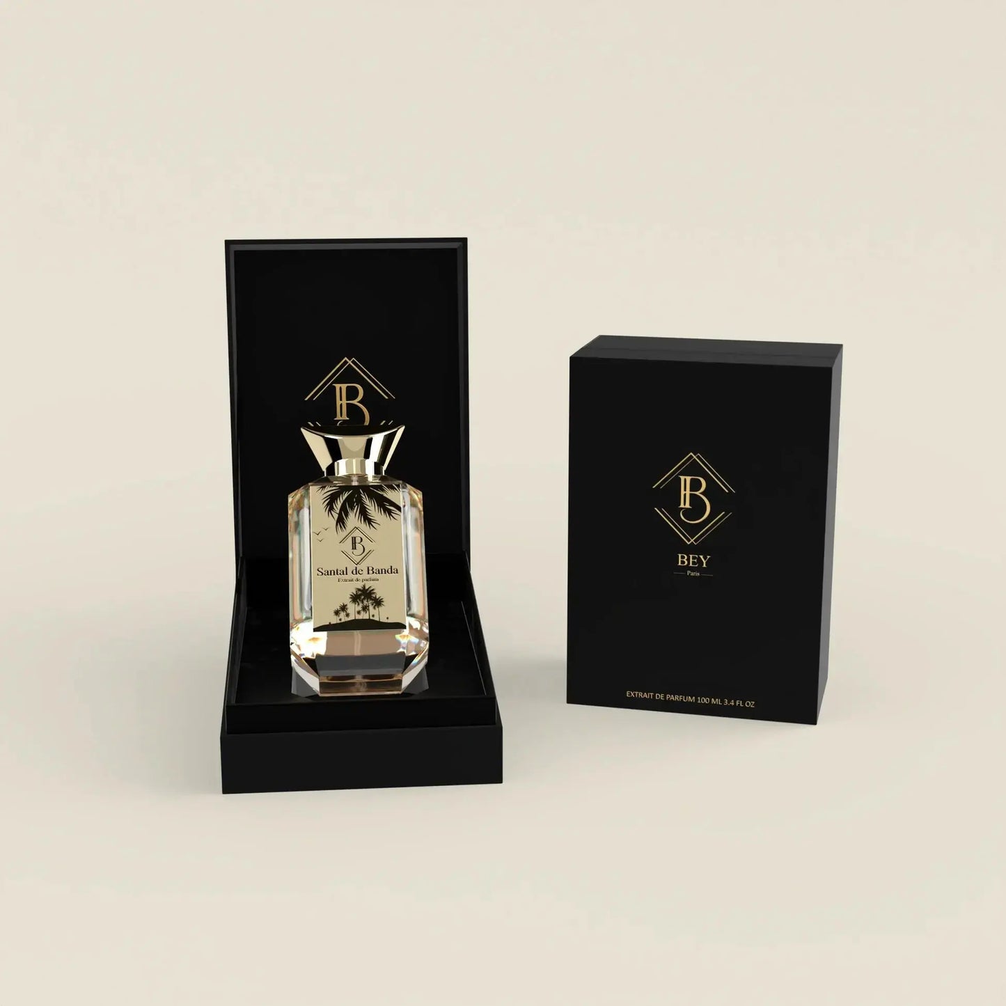 Bouteille Santal de Banda Bey parfum niche