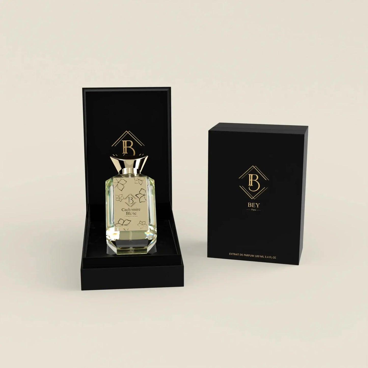Parfum Cachemire Blanc Bey lacté propre