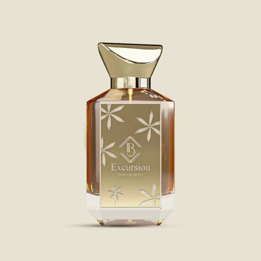 Excursion flacon niche parfum amande doux