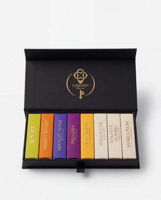 Coffret Découverte – Librery Paris, coffret ouvert