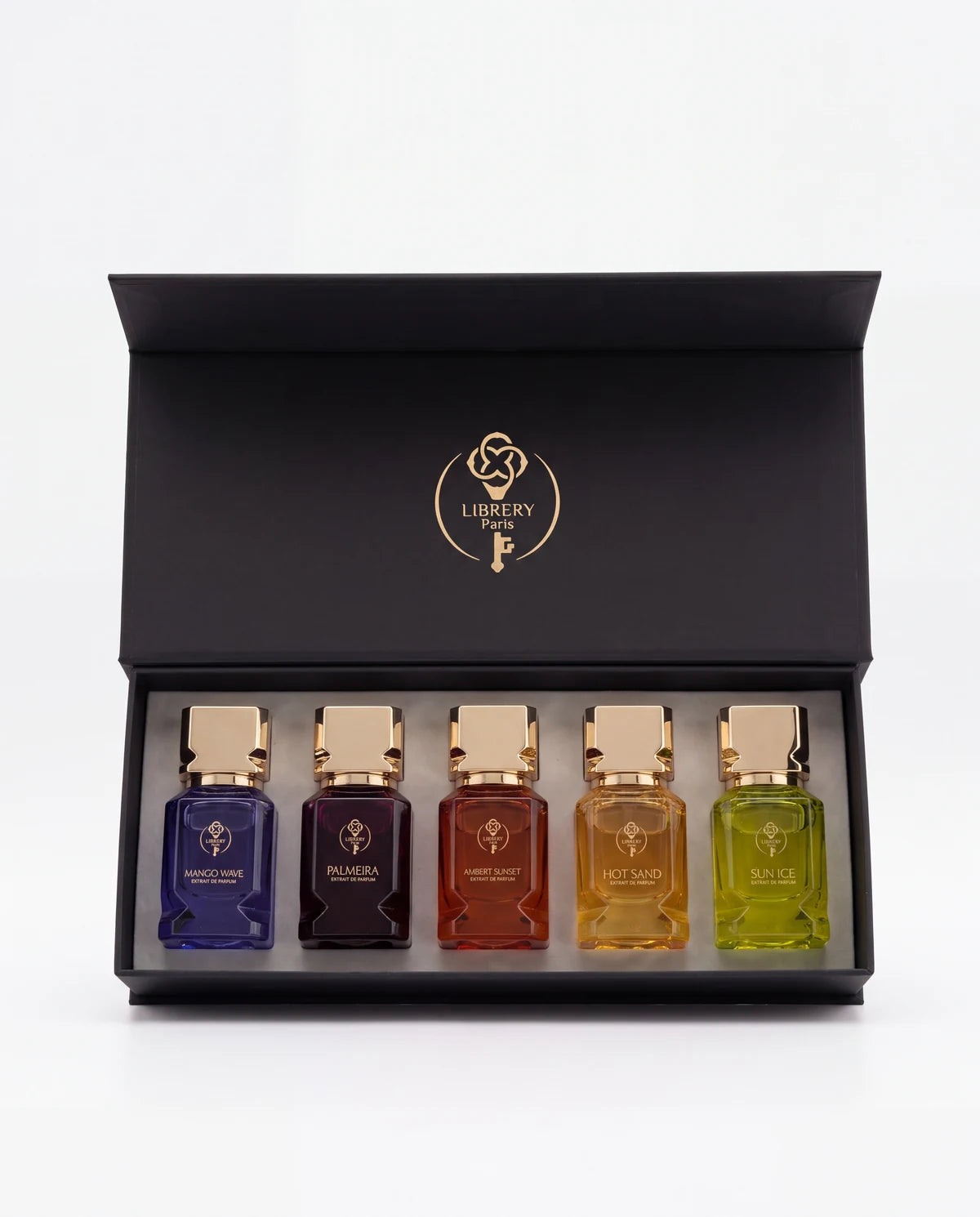 Coffret Découverte Summer Vibes – Librery Paris, coffret ouvert
